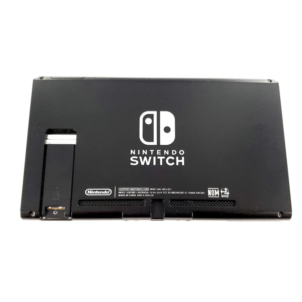 Nintendo Switch v2 Console HAC-001(-01) w/ Gray & Red Joy-Con Tested & Works